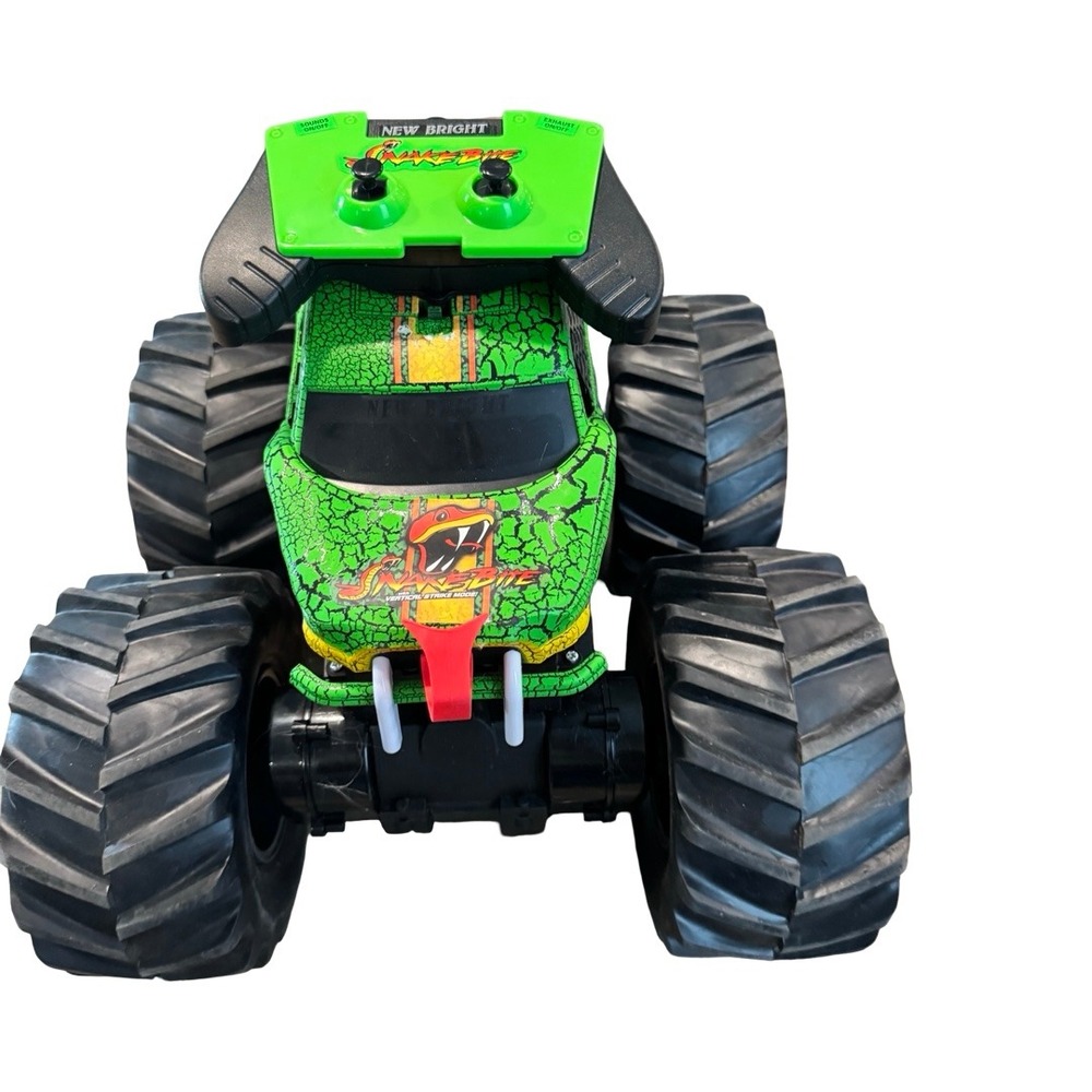New Bright (1:10) Snake Bite RC Monster Truck W/ SoundTested w/ Videos
